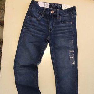 AMERICAN EAGLE JEANS JEGGINGS--2 REGULAR